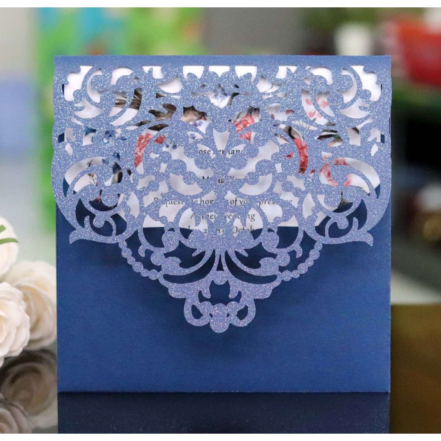 Pocket Invitation Card Wedding Supplies Annual Meeting Invitation Customization